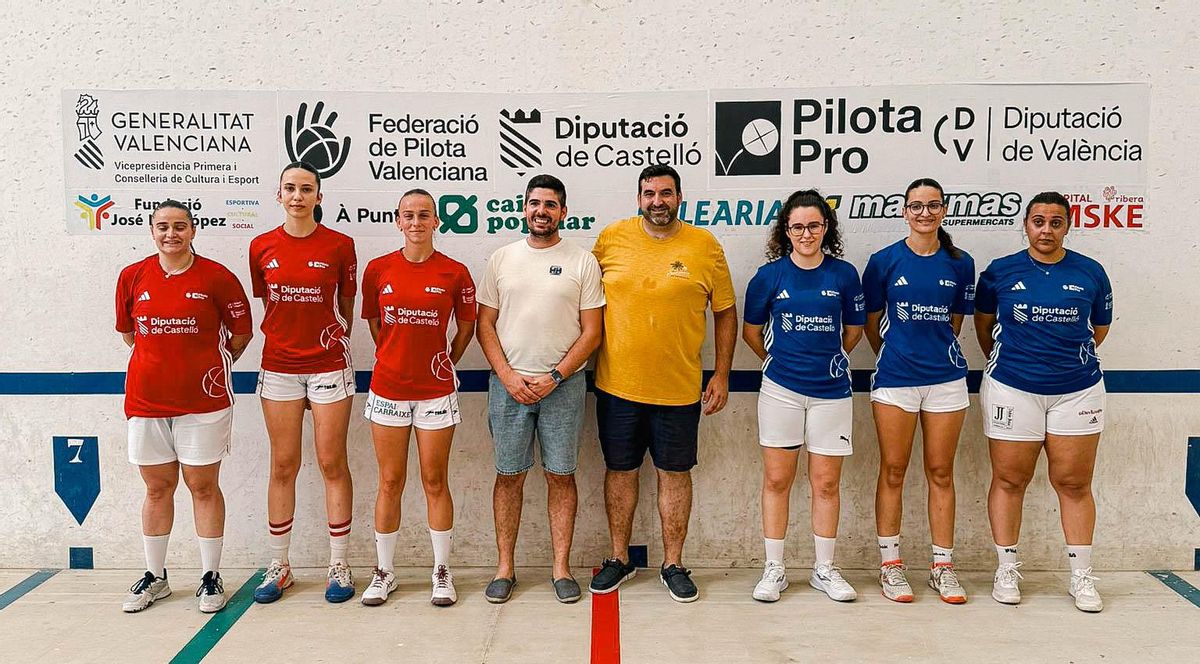 Semifinals de la Copa Diputació de Castelló de raspall femení.