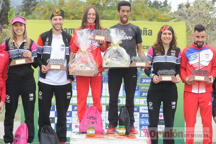 Llegada y entrega de trofeos de El Valle Trail