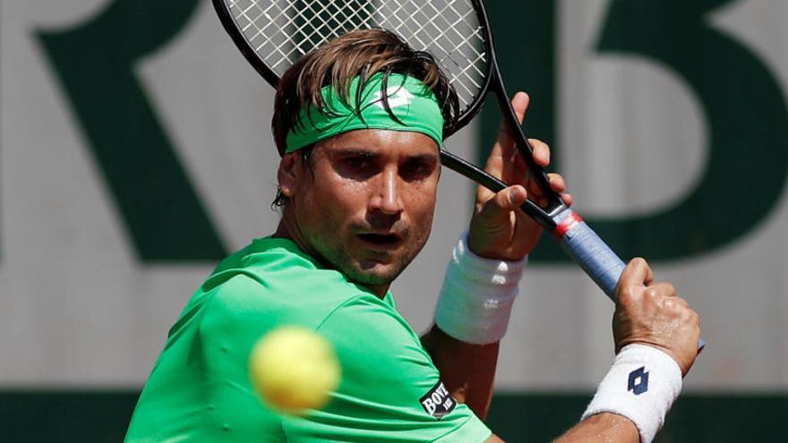 El tenista alicantino David Ferrer.