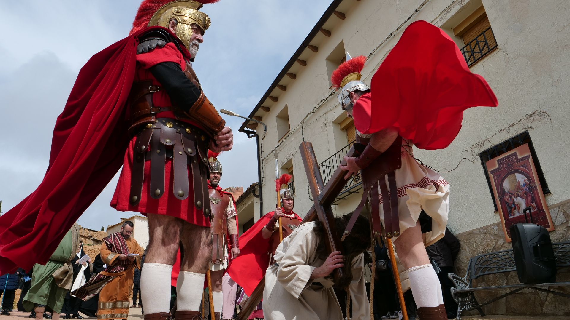 Vila-real protagoniza el particular viacrucis en Torrehermosa, pueblo natal de Sant Pasqual