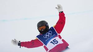 Queralt Castellet, durante los juegos de Milán - Cortina