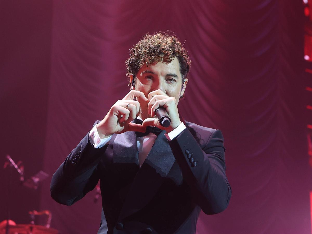 David Bisbal, el apssado diciembre en A Coruña