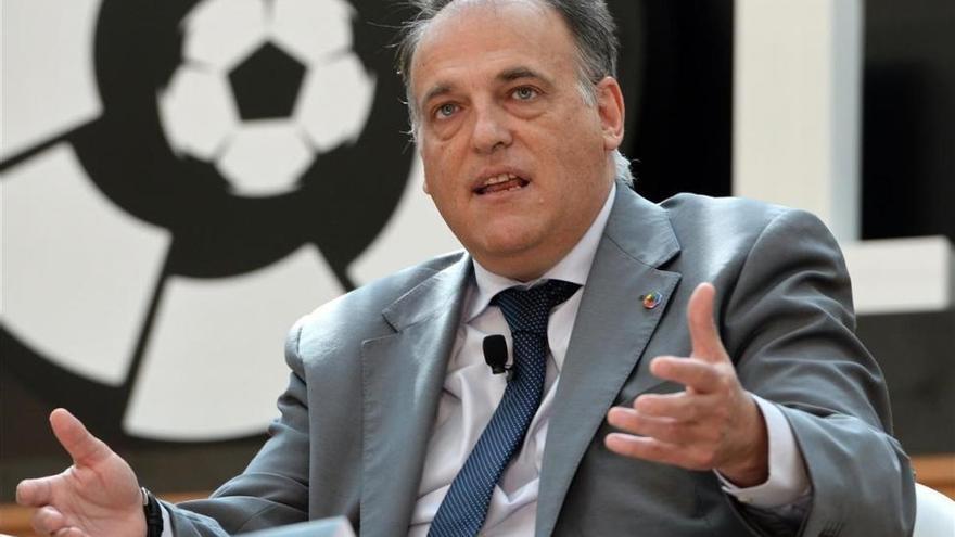 La Liga pagará 1,2 millones de euros al año a Tebas