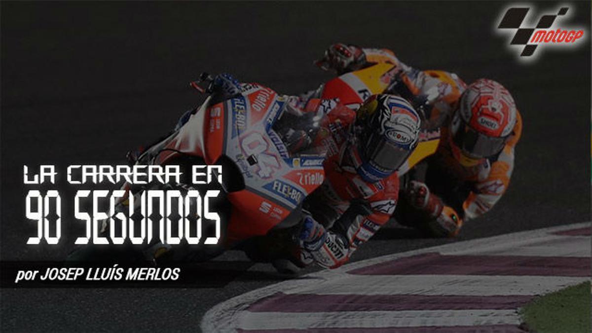 La carrera en 90 segundos - Así fue el GP de Catar de MotoGP