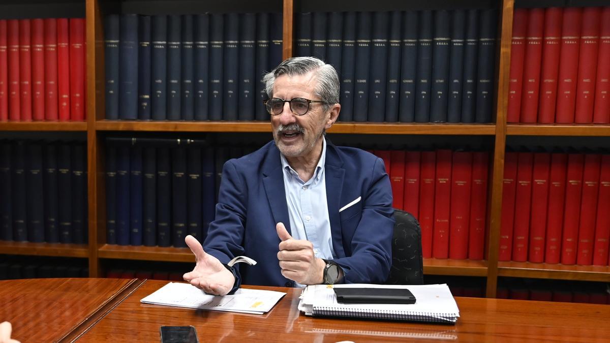 Entrevista a José María Ángel en las instalaciones de Mediterráneo