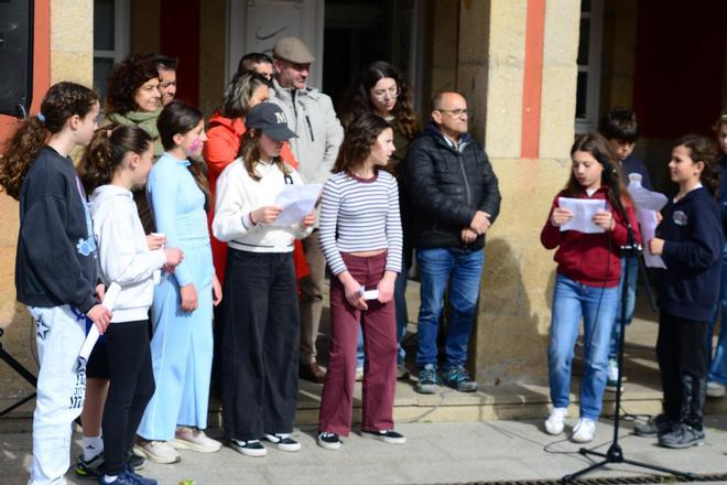 La declaración del alumnado de A Pedra en el 8-M: "As voces do futuro"