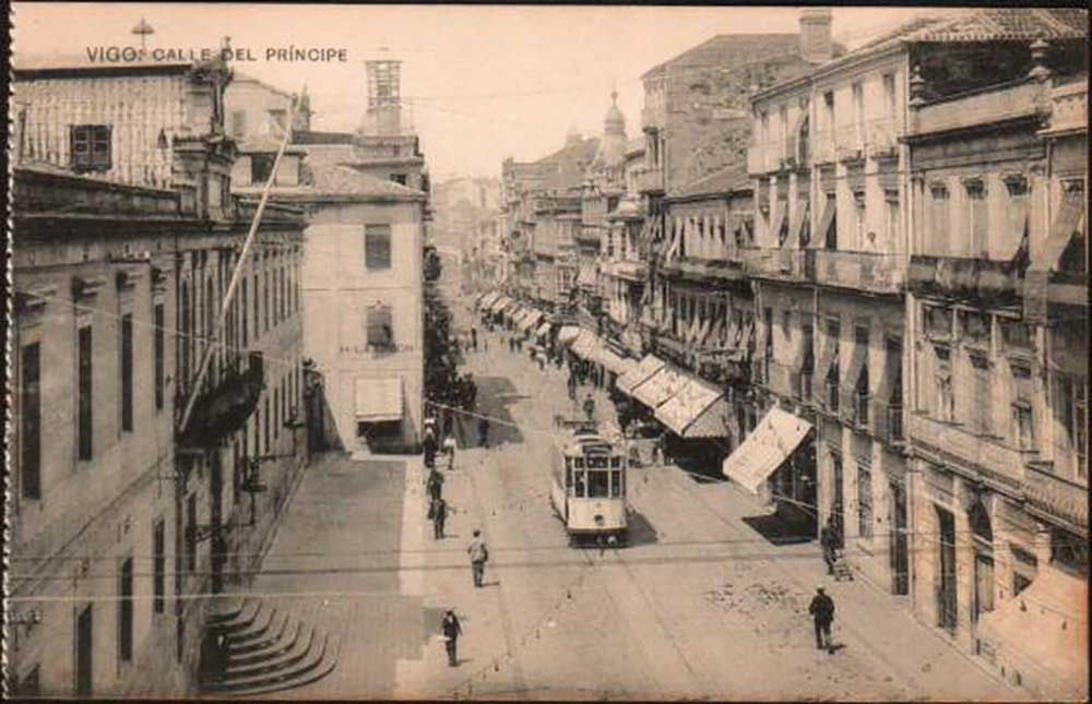 El Vigo que quizá nunca conociste Los tranvías, el primer transporte metropolitano