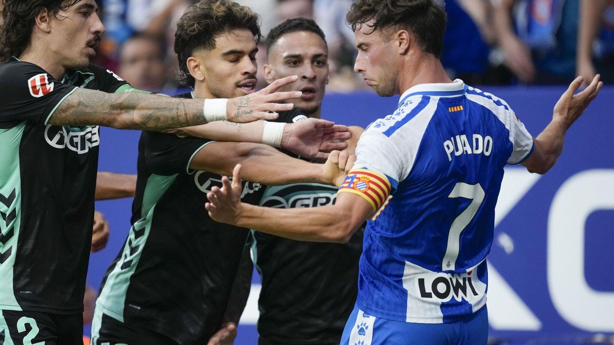 Vídeo | Joan Collet, expresidente del Espanyol, envuelto en una tangana tras el partido ante el Betis