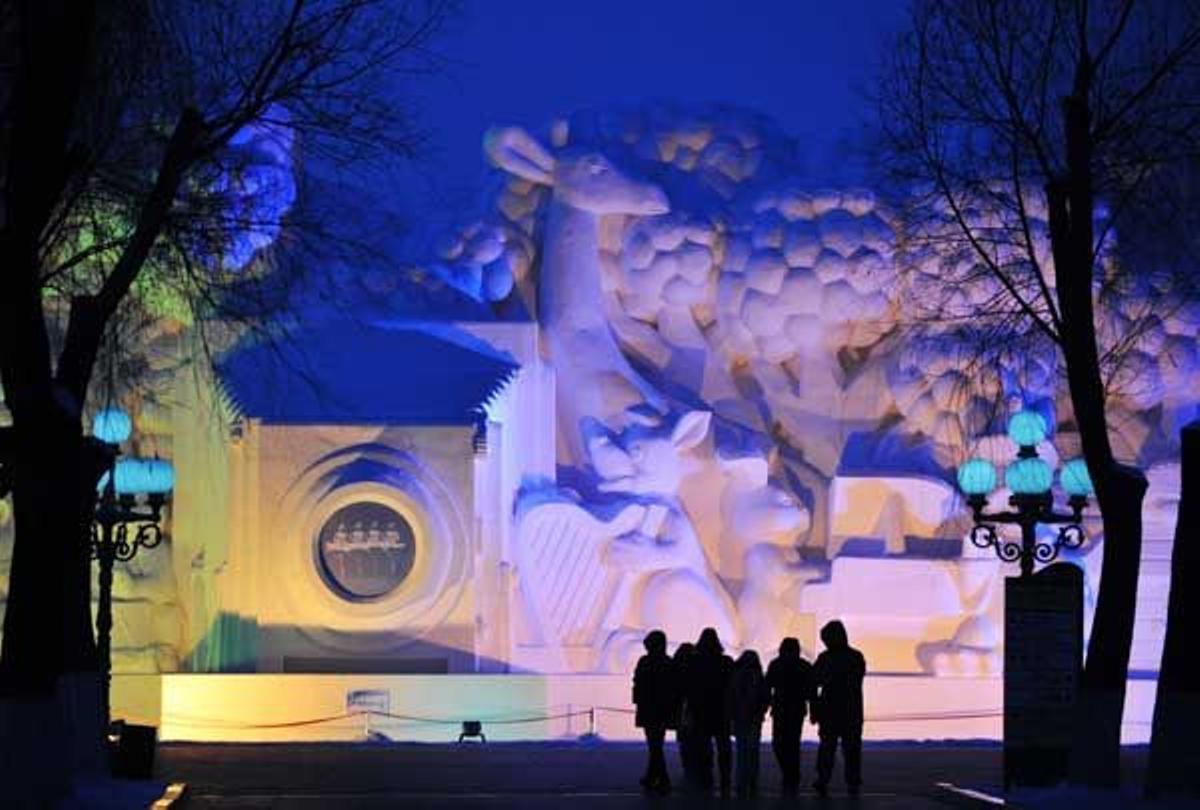 Festival de Esculturas de Nieve y Hielo de Harbin