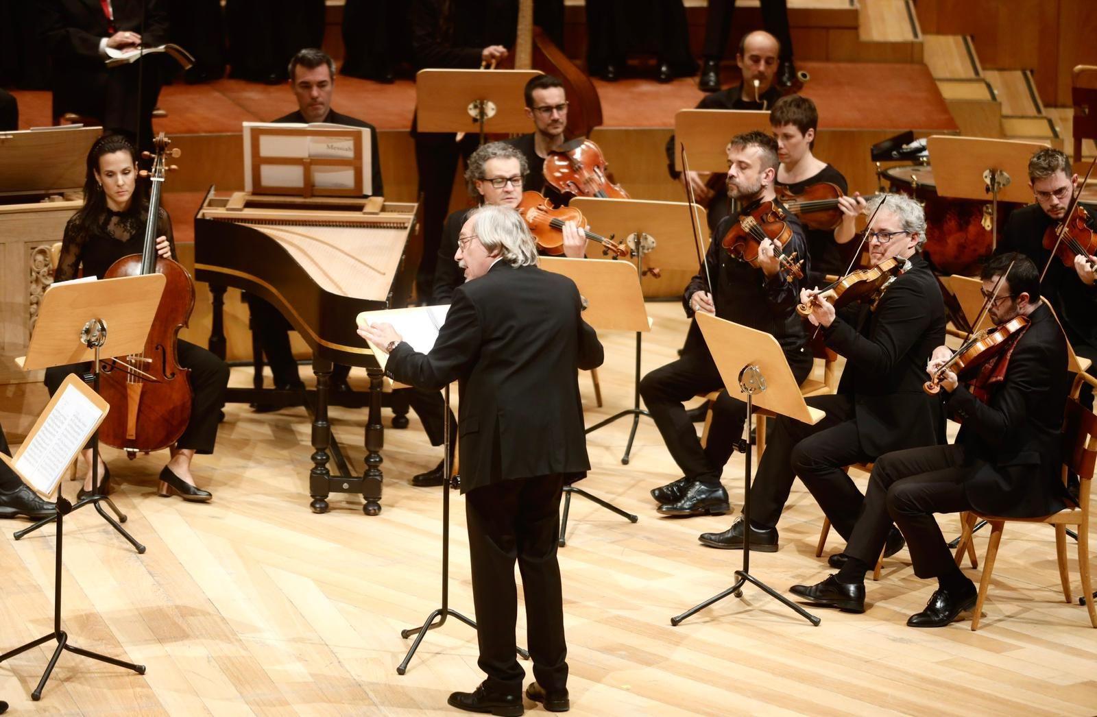 En imágenes | El 'Mesías' de Händel se escucha este domingo en el Auditorio