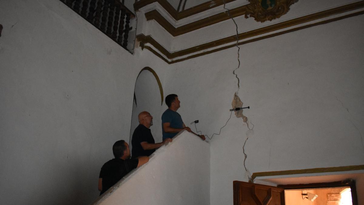 Estado en el que se encuentra la ermita de Sant Cristòfol de la Saranyana en la Todolella