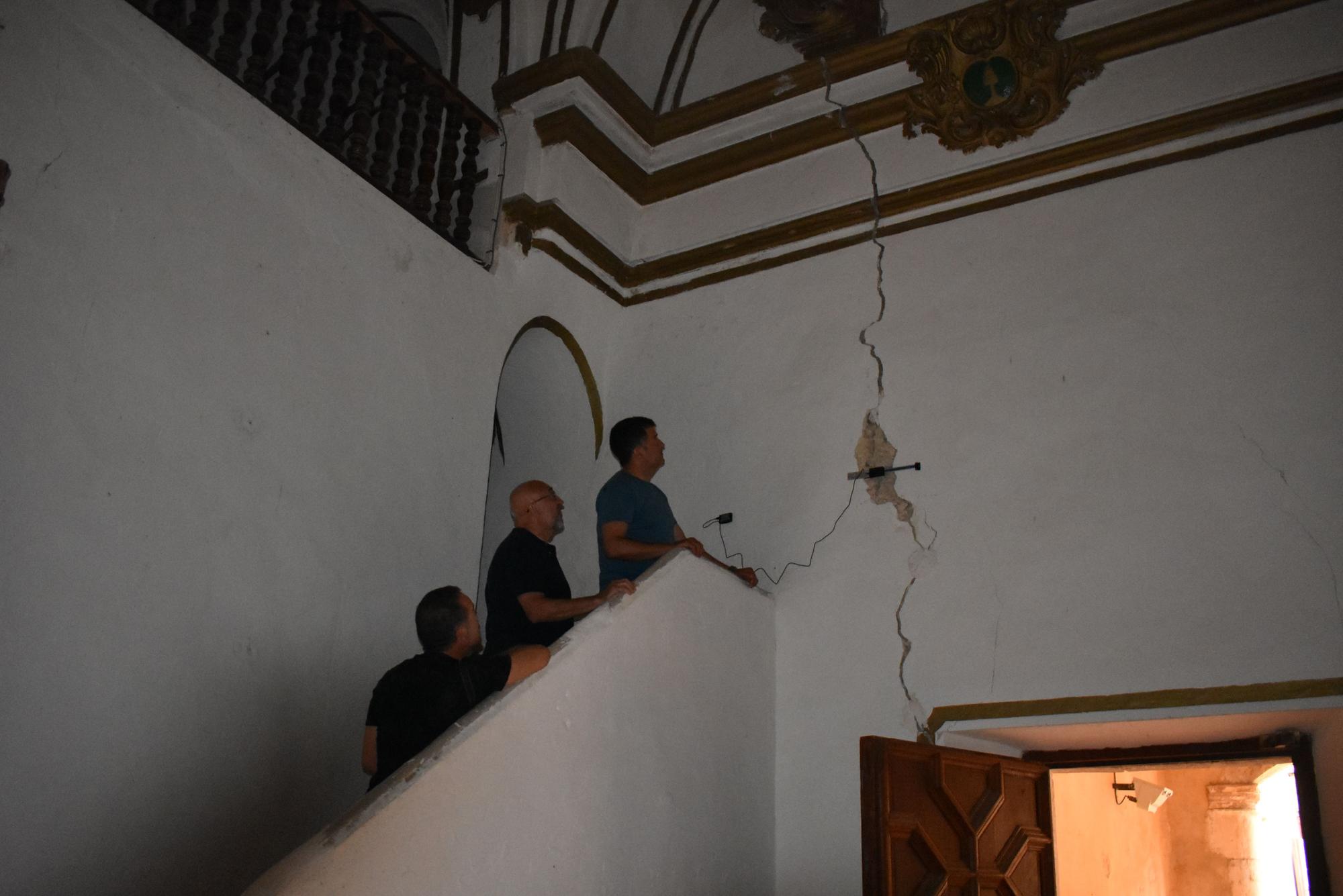 Estado en el que se encuentra la ermita de Sant Cristòfol de la Saranyana en la Todolella