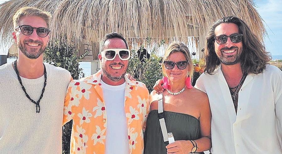 Juan Pablo Larocca, Roko Álvarez , Mariana Marsano  y Facundo Allende.