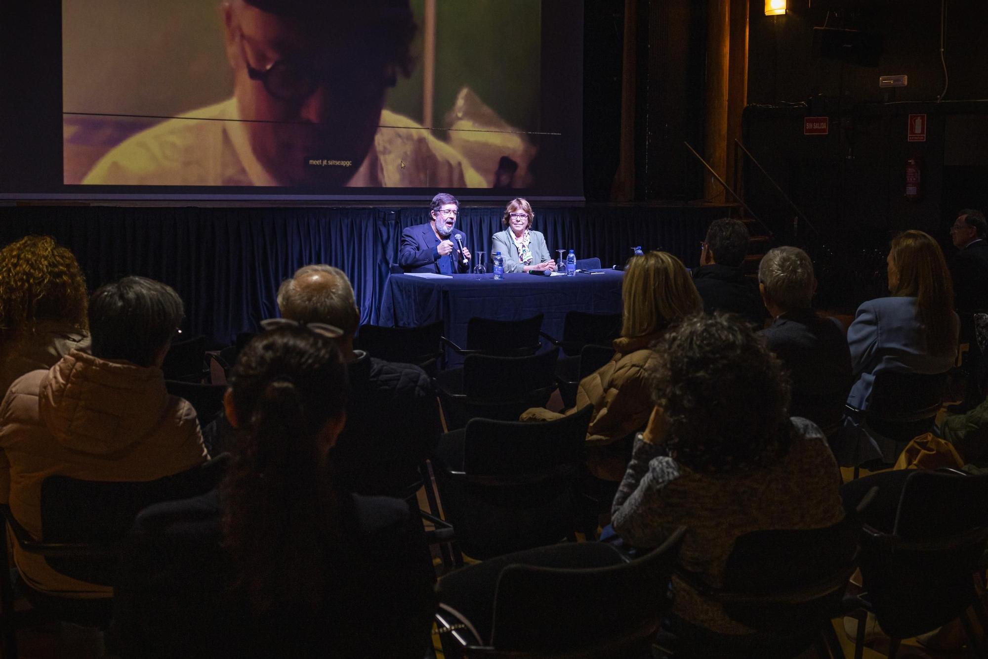 Homenaje Andrés Sánchez Robayna en Santa Brígida