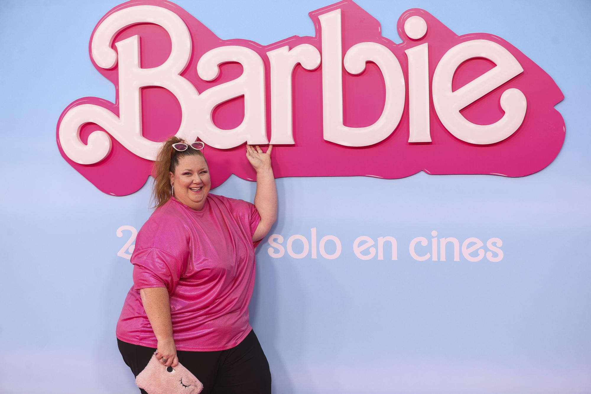 El rosa s'imposa a l'estrena de 'Barbie' a Madrid