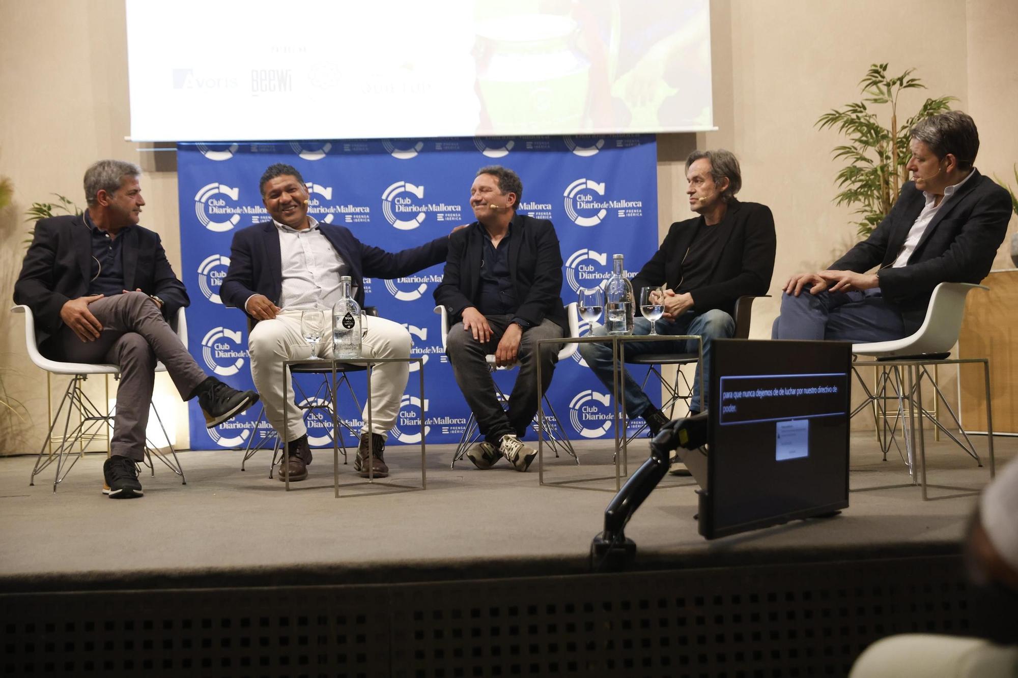 Las mejores fotos de la emocionante charla de Eusebio Sacristán en el Club Diario de Mallorca