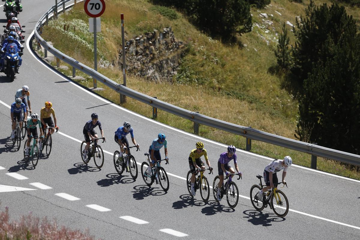 La etapa 4 de la Vuelta a España, en imágenes.