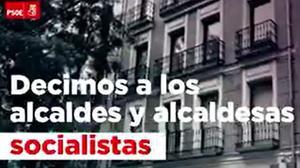 Vídeo del PSOE en defensa dels alcaldes del PSC.