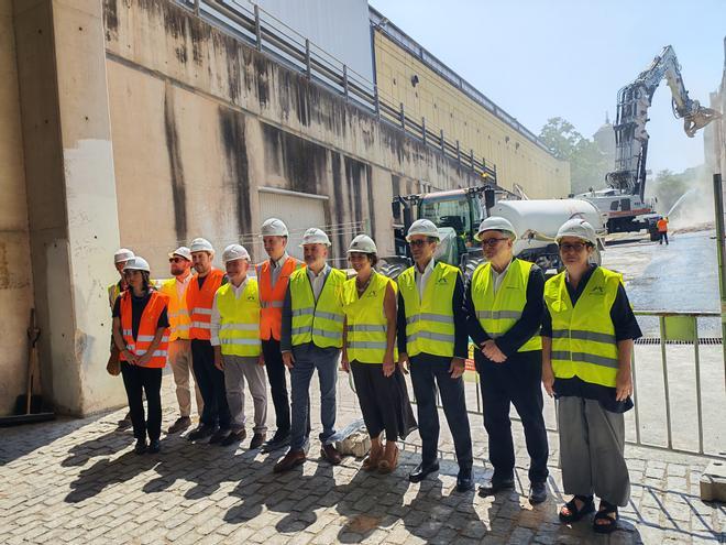 Las obras de Fira en Montjuïc entran en la fase clave de derribos para culminar la reforma en mayo de 2029