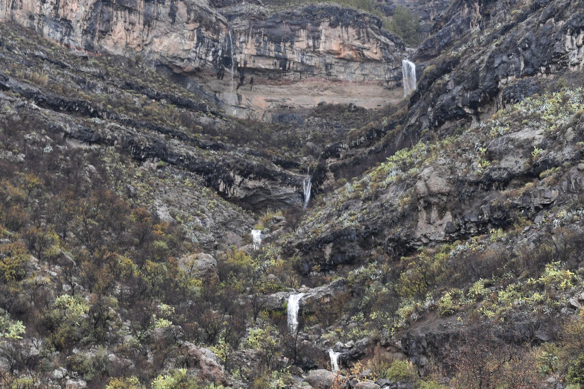 Las lluvias vuelven a caer en Gran Canaria