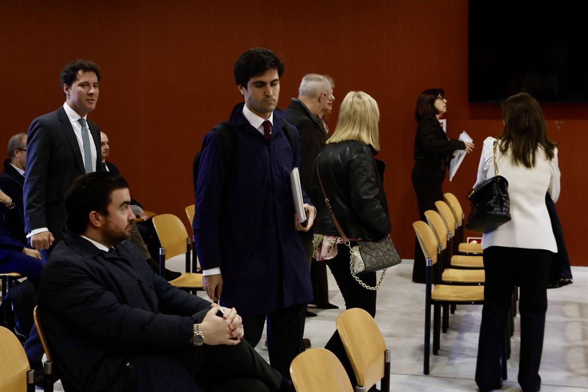 Primera jornada de la vista oral del juicio sobre el plan de reestructuración de Duro Felguera