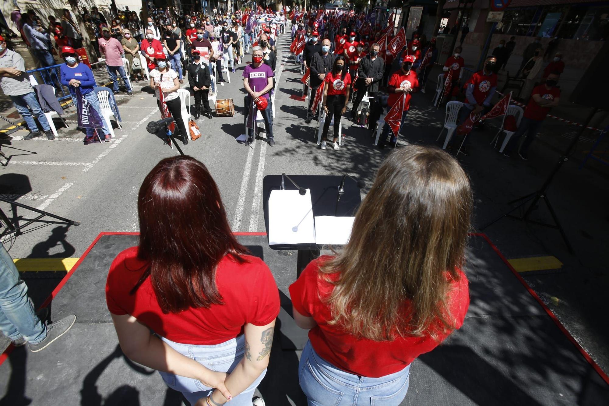 Celebración del 1 de mayo, Día de los Trabajadores, en Alicante