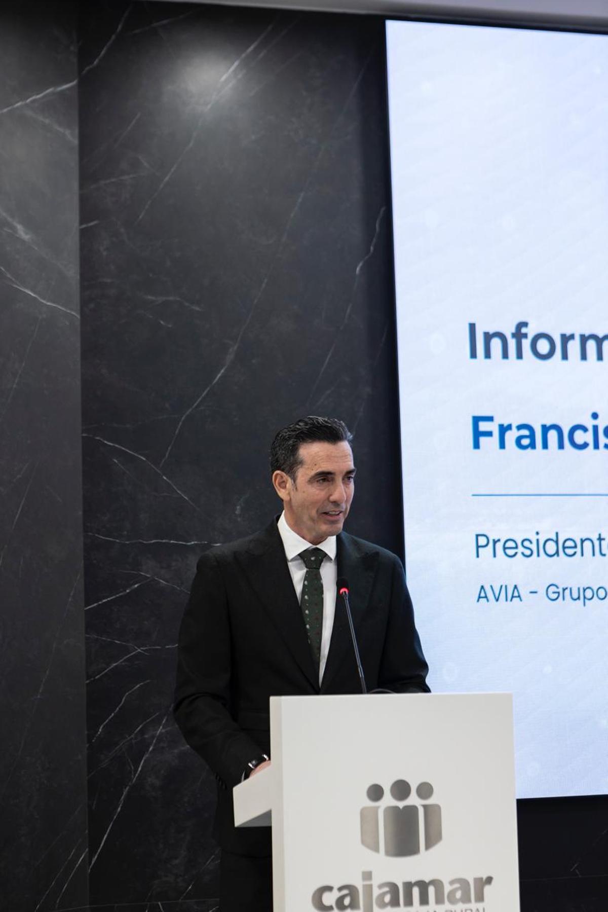 Segura, durante su intervención en la asamblea.