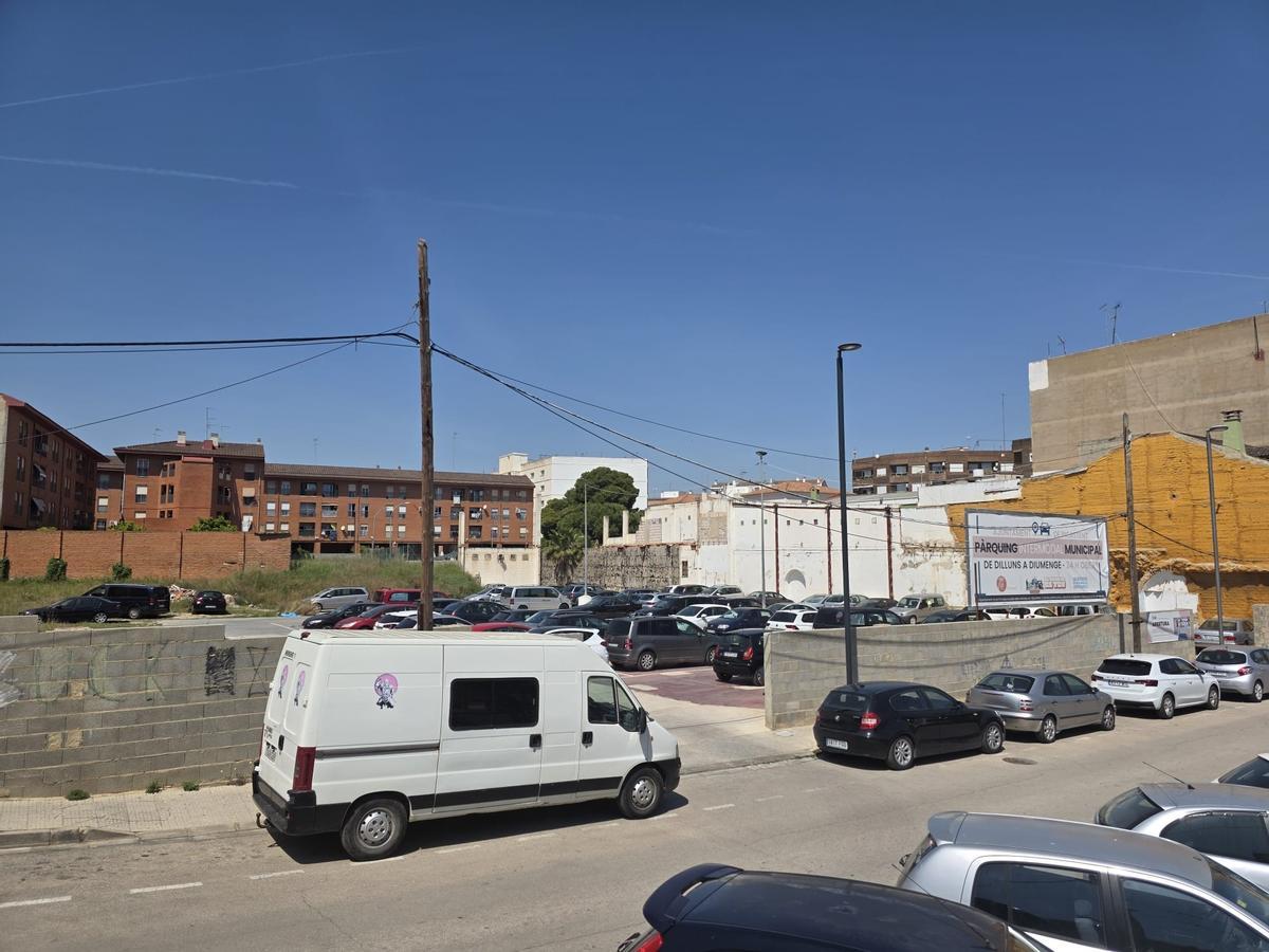 Solar de Picasssent donde se ubicará la primera promoción de viviendas con esta fórmula.