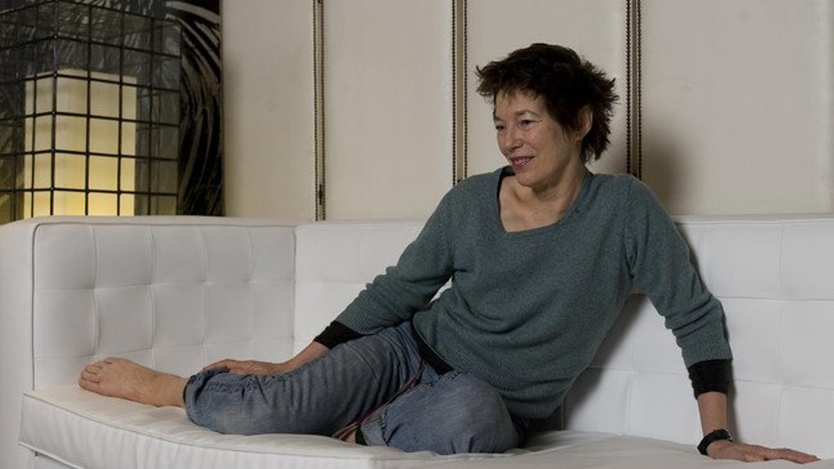 Jane Birkin, en Barcelona, en el 2009.