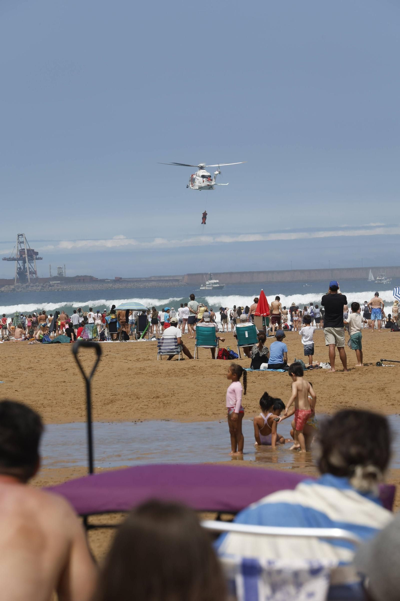 El espectacular y multitudinario Festival Aéreo de Gijón, en imágenes