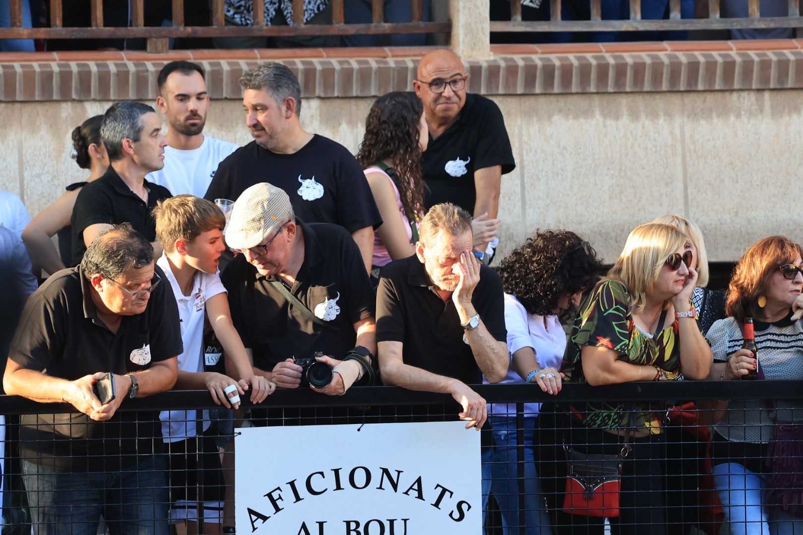 Las imágenes del primer encierro y de las exhibiciones taurinas de las fiestas de Almassora