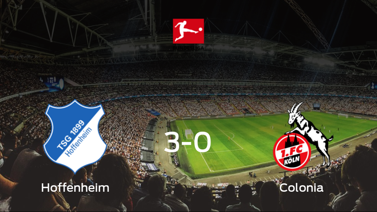 El Hoffenheim vence al Colonia (3-0)