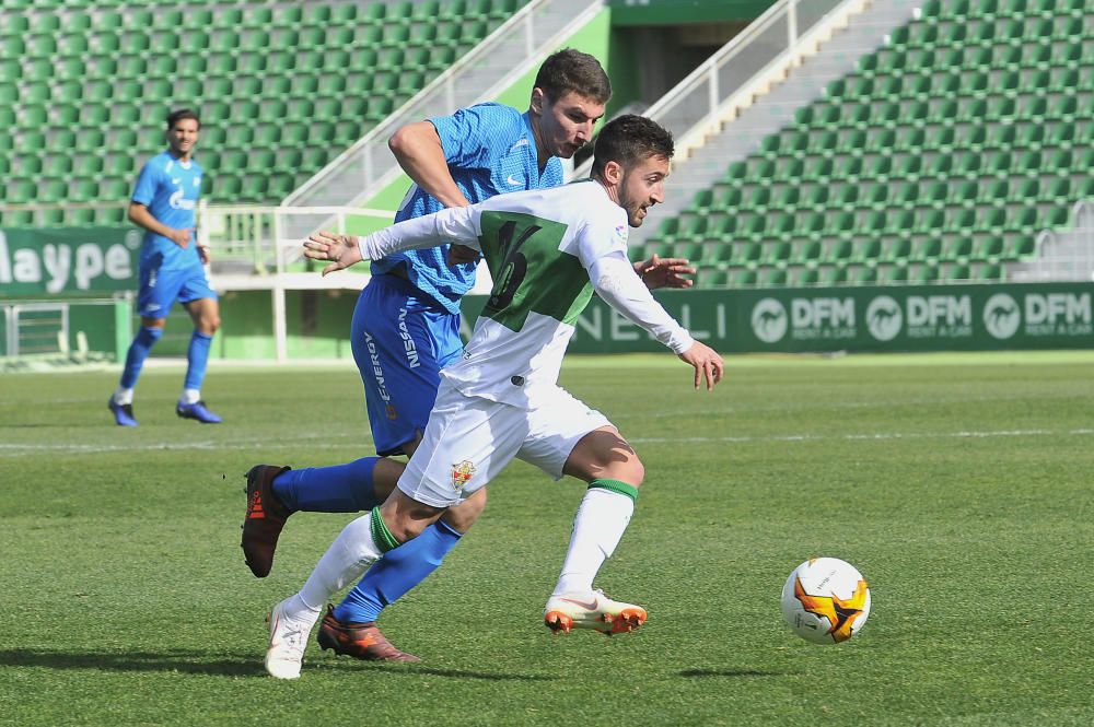 El Elche recibe demasiado castigo ante el Zenit.