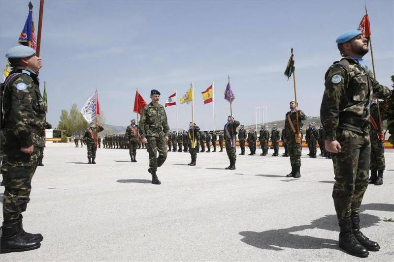 FOTOGALERÍA / Visita del Rey a la base de la Brigada de Cerro Muriano en Líbano