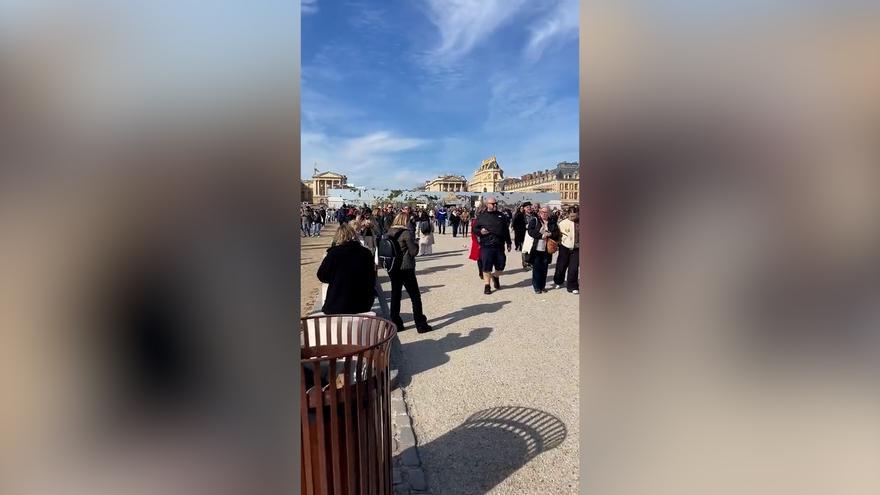 Vuelven a evacuar el Palacio de Versalles por aviso de bomba