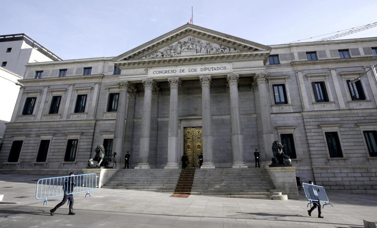 El Congreso de los Diputados.