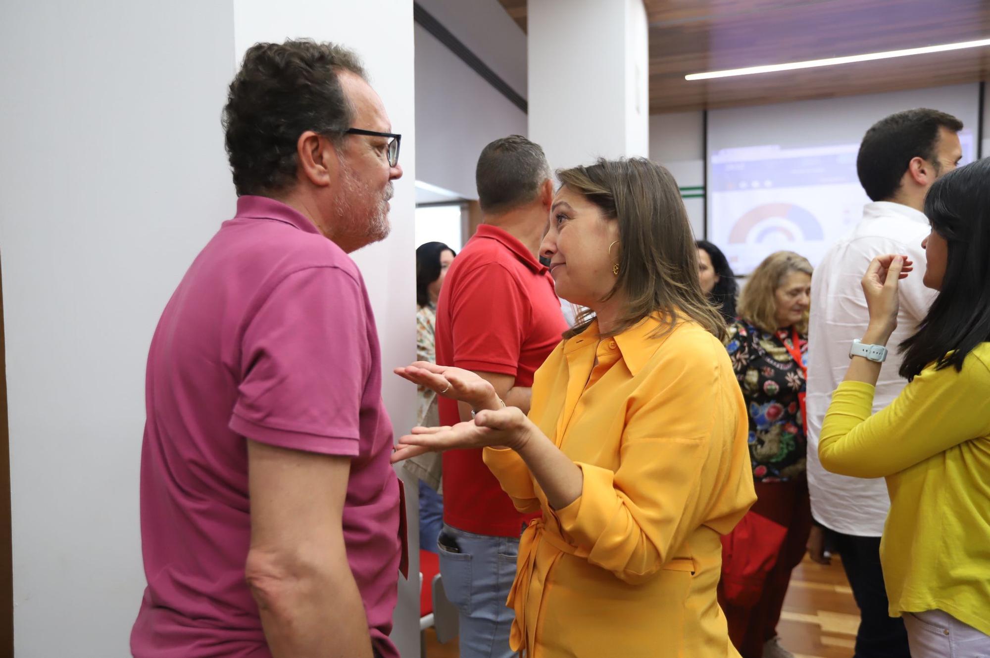 Noche electoral en el PSOE