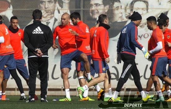 Entrenamiento del Valencia CF