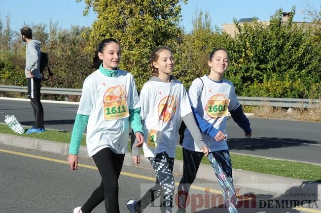 Carrera popular AFACMUR y La7TV en La Alberca: senderistas