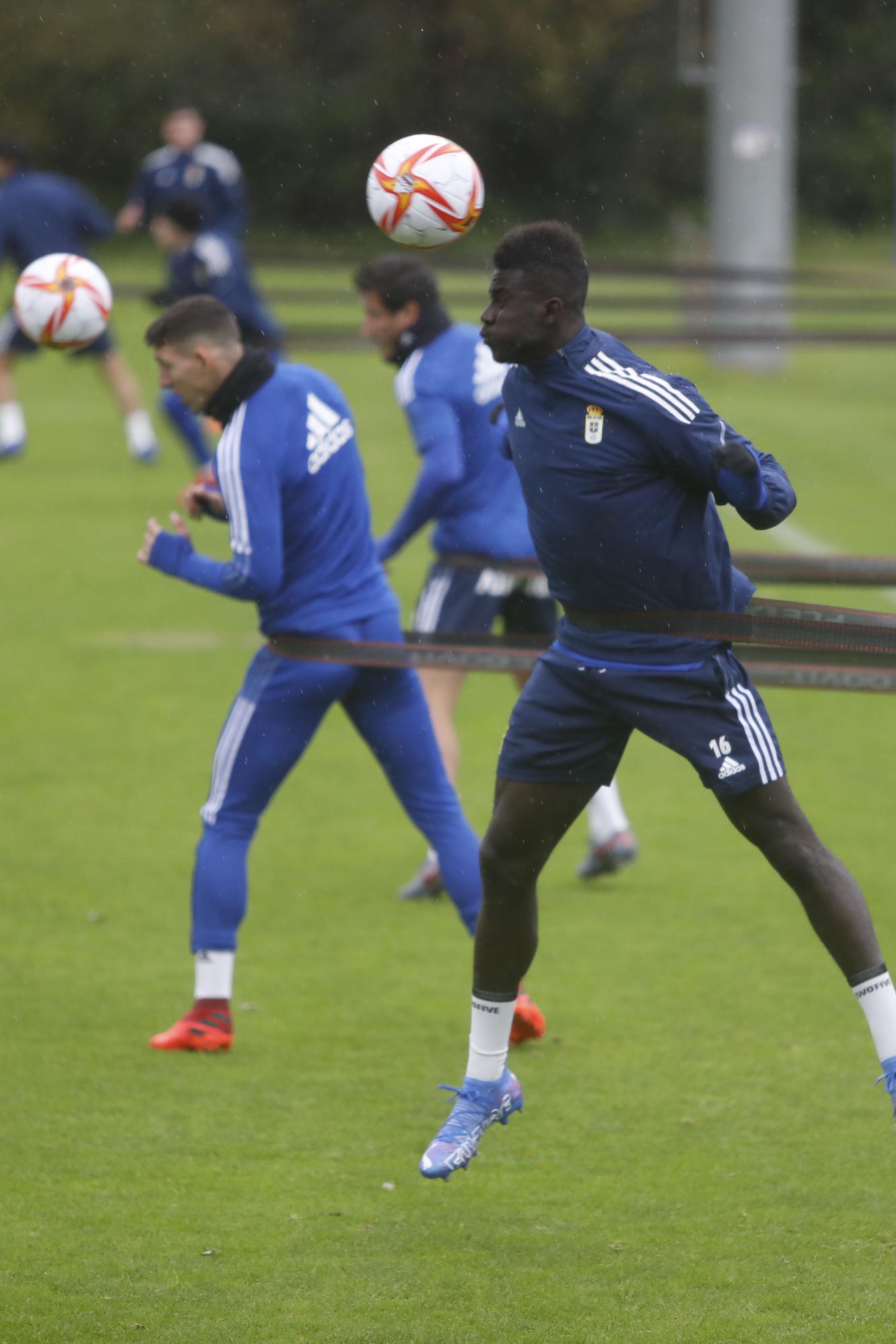 Las imágenes del entrenamiento del Oviedo