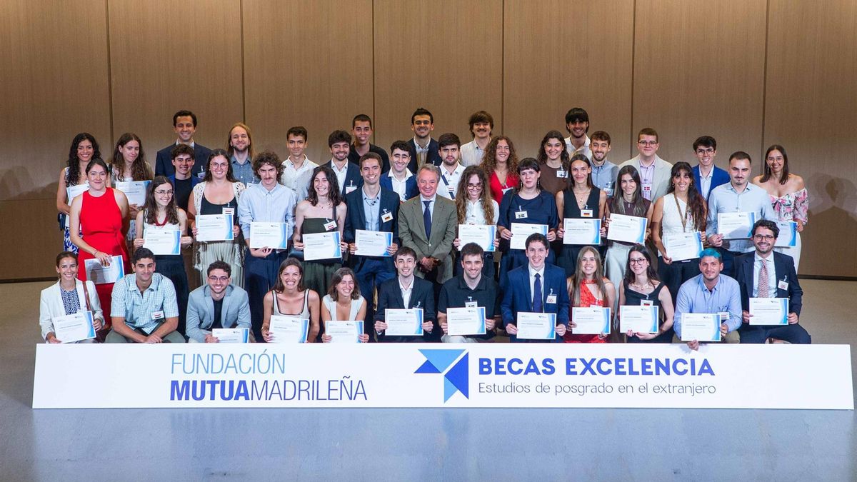 Fundación Mutua Madrileña beca a 51 nuevos estudiantes de posgrado para ampliar estudios en el extranjero.