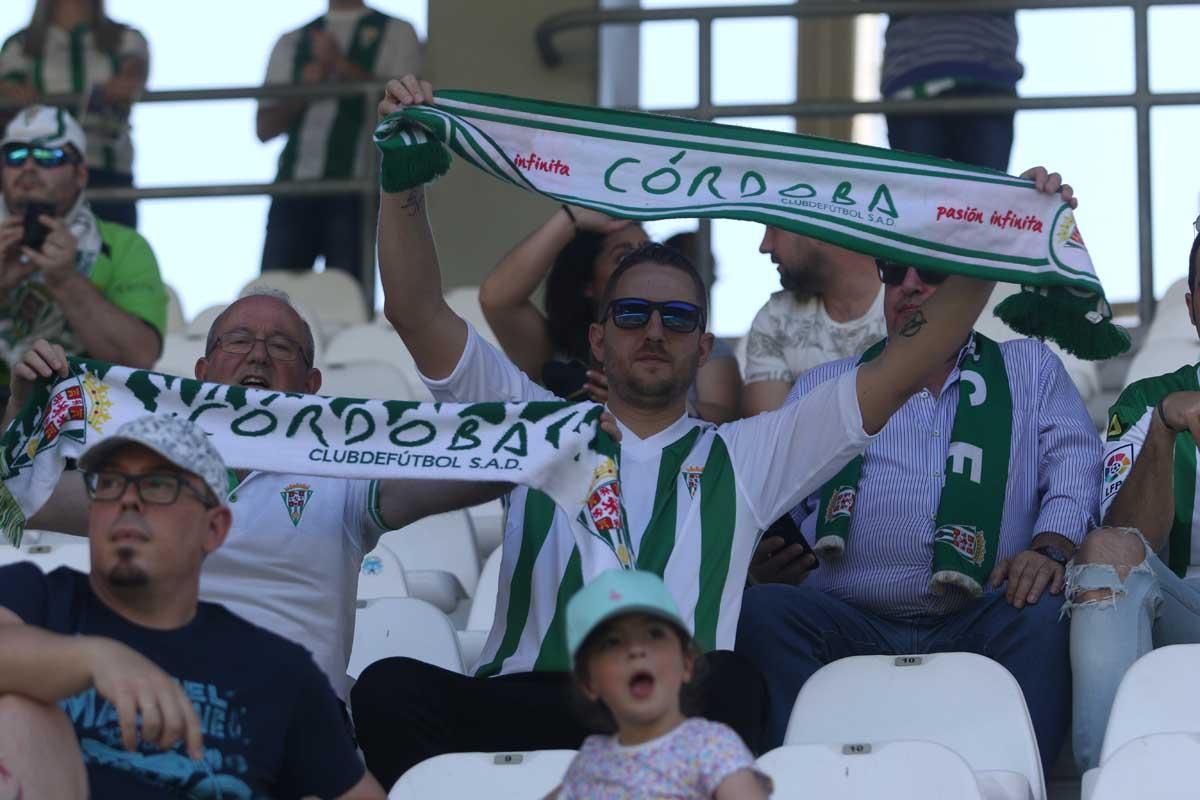 Así vivió la afición la derrota del Córdoba ante el Huesca