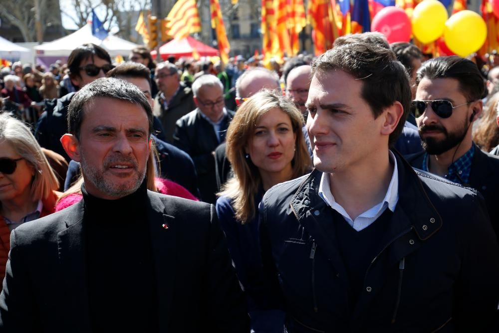 Manifestación de Sociedad Civil Catalana