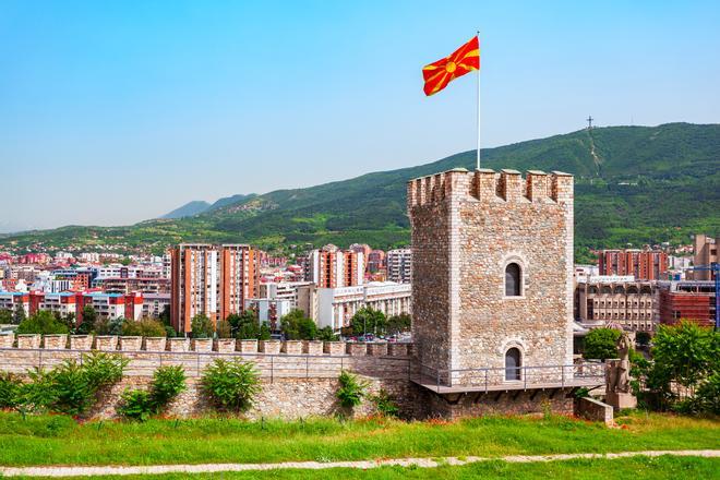 Una fortaleza y mucha historia en Macedonia del Norte