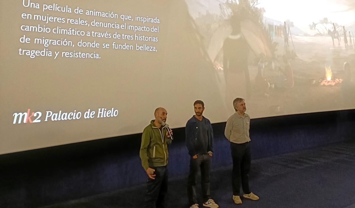 Rovira junto a Baute y Roch.