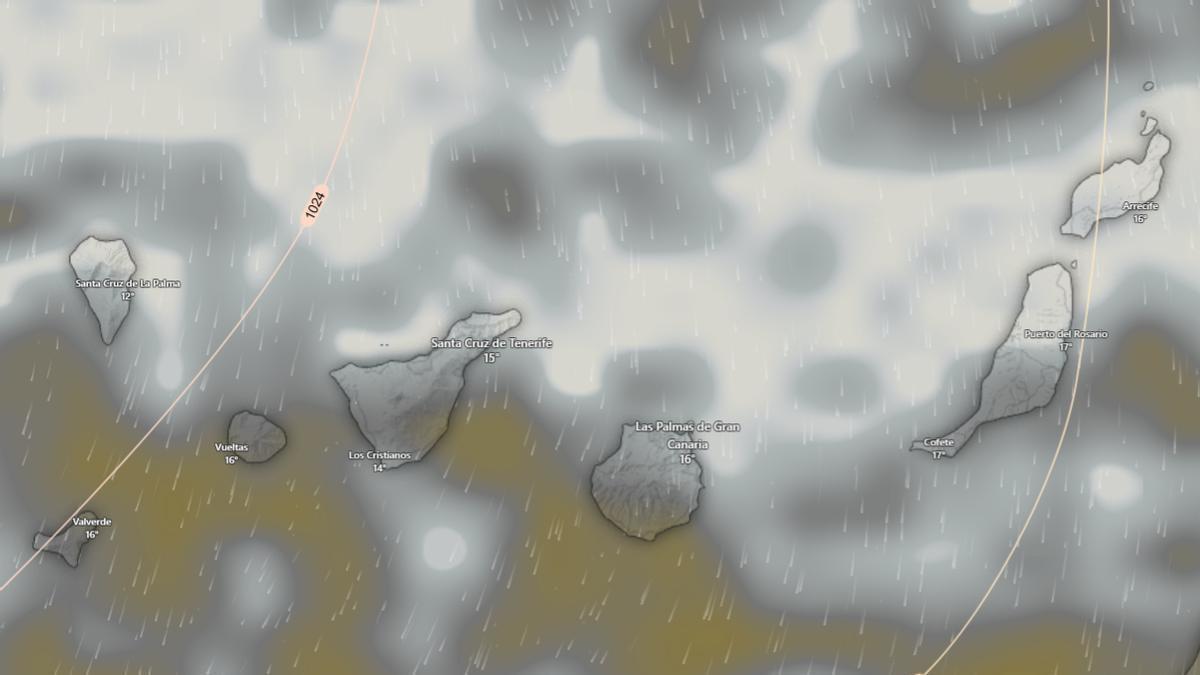 De la "primavera al invierno": Canarias afronta un brusco cambio de tiempo con lluvias y descenso de temperaturas