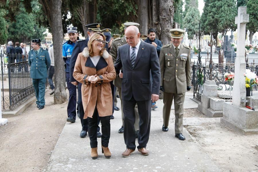 Homenaje a los militares fallecidos