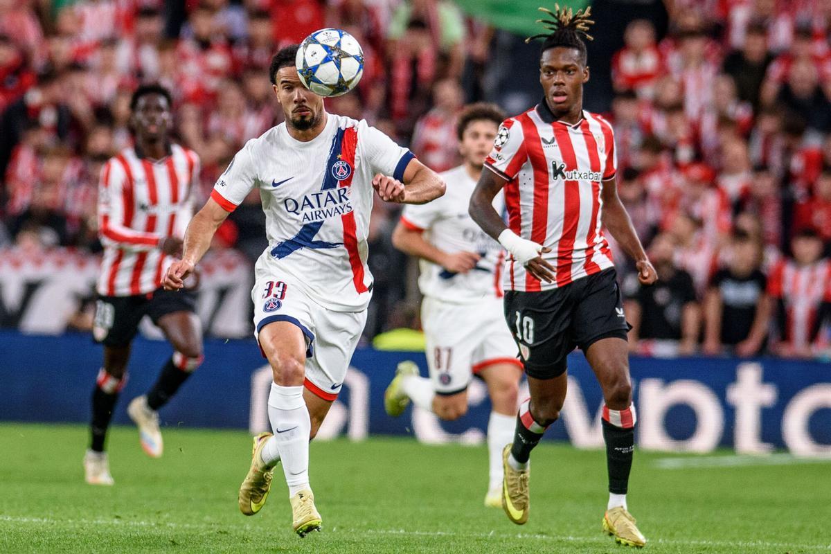 Champions League: Athletic - PSG.