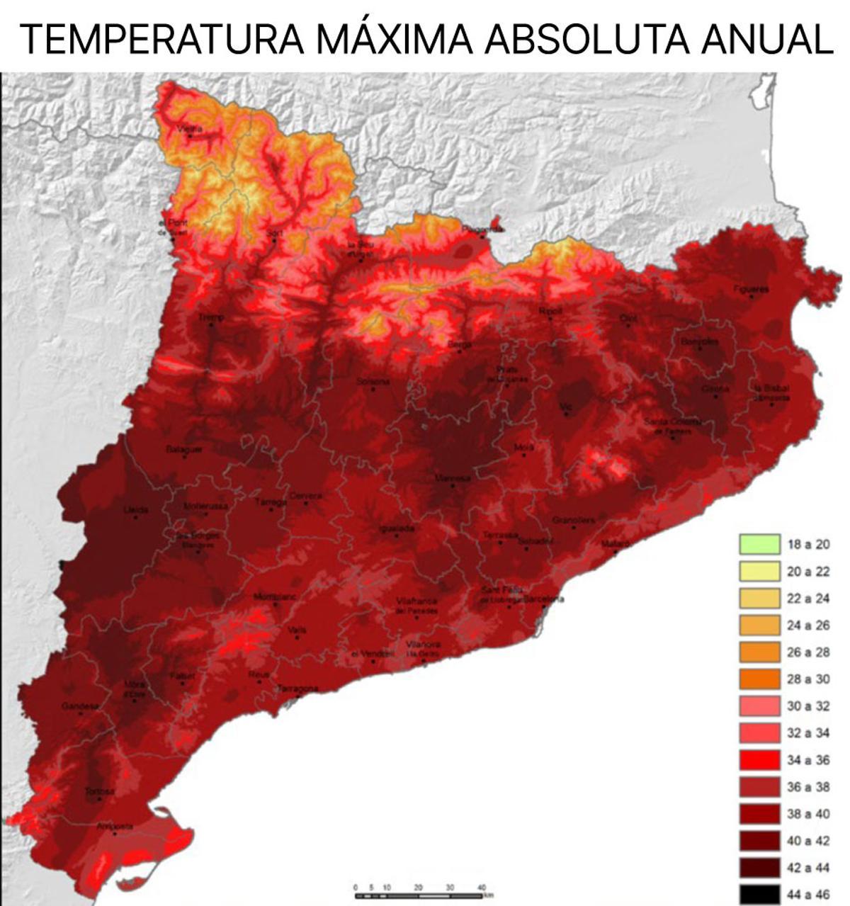 temperaruras máximas absolutas