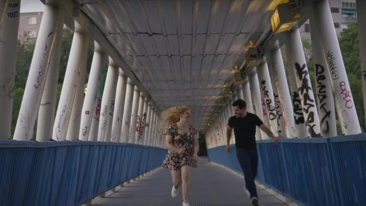 Rubén Nasville en un instante de su nuevo videoclip.